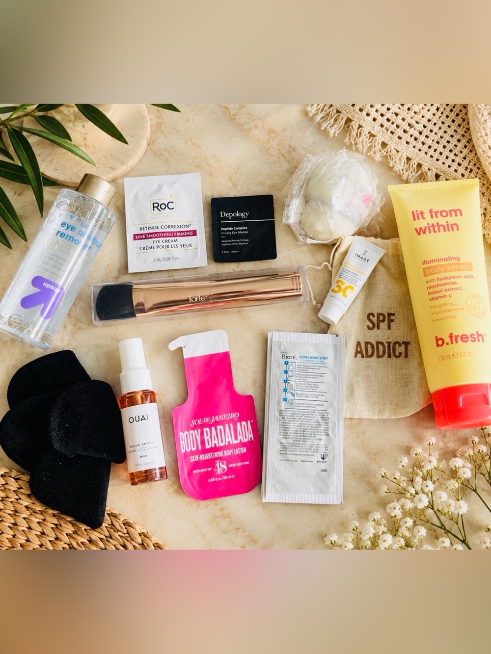 Sephora / Ulta Lot Makeup And Skincare Bundle Ouai ROC Sol De Janeiro Tarte